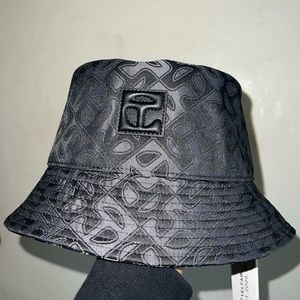 Telfar Jaquard Bucket Hat Black Monogram